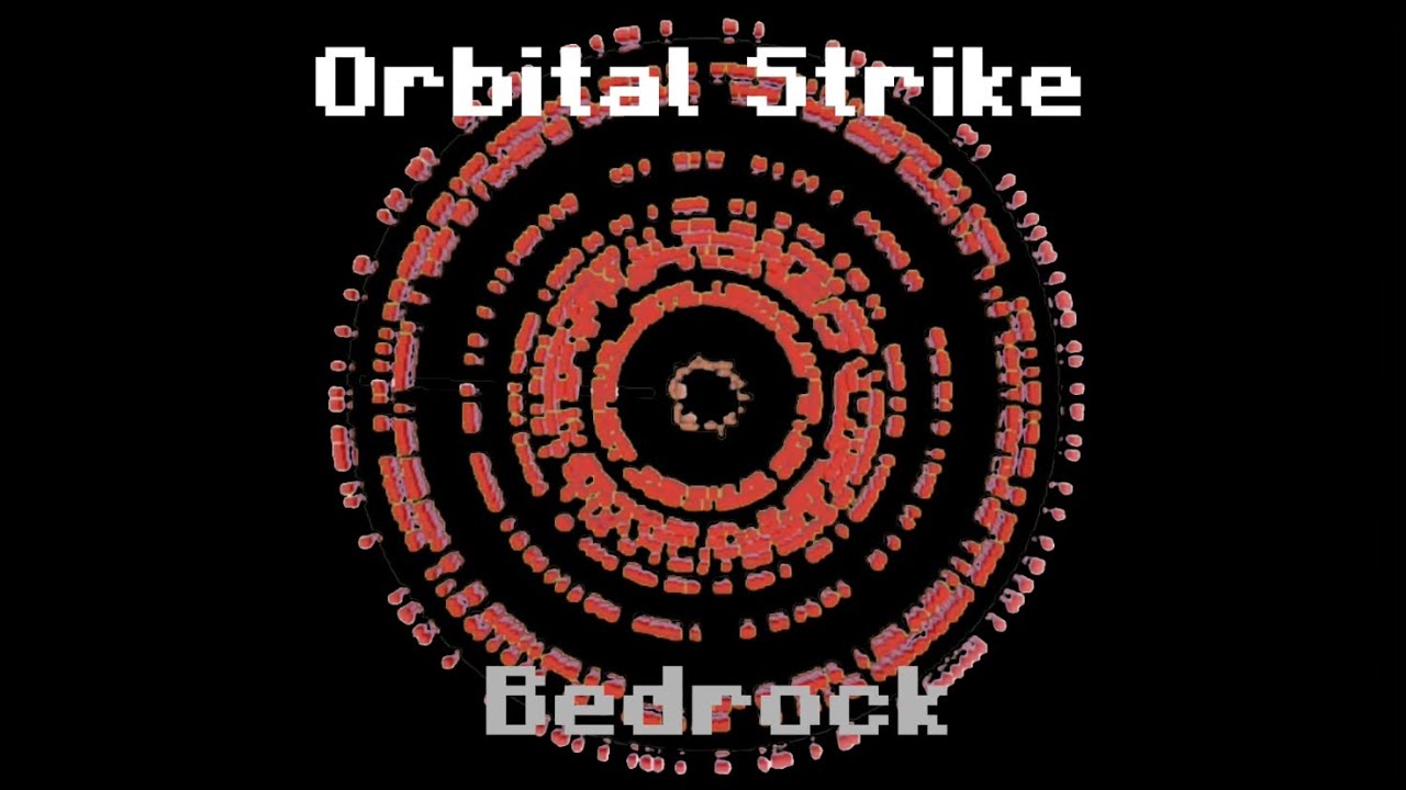 Orbital Nuke Cannon in Vanilla Bedrock (v2)