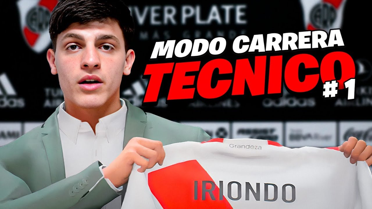 FACUNDO IRIONDO NUEVO DT DE RIVER PLATE | Cap. 1 Modo carrera con River, comienza la ilusión