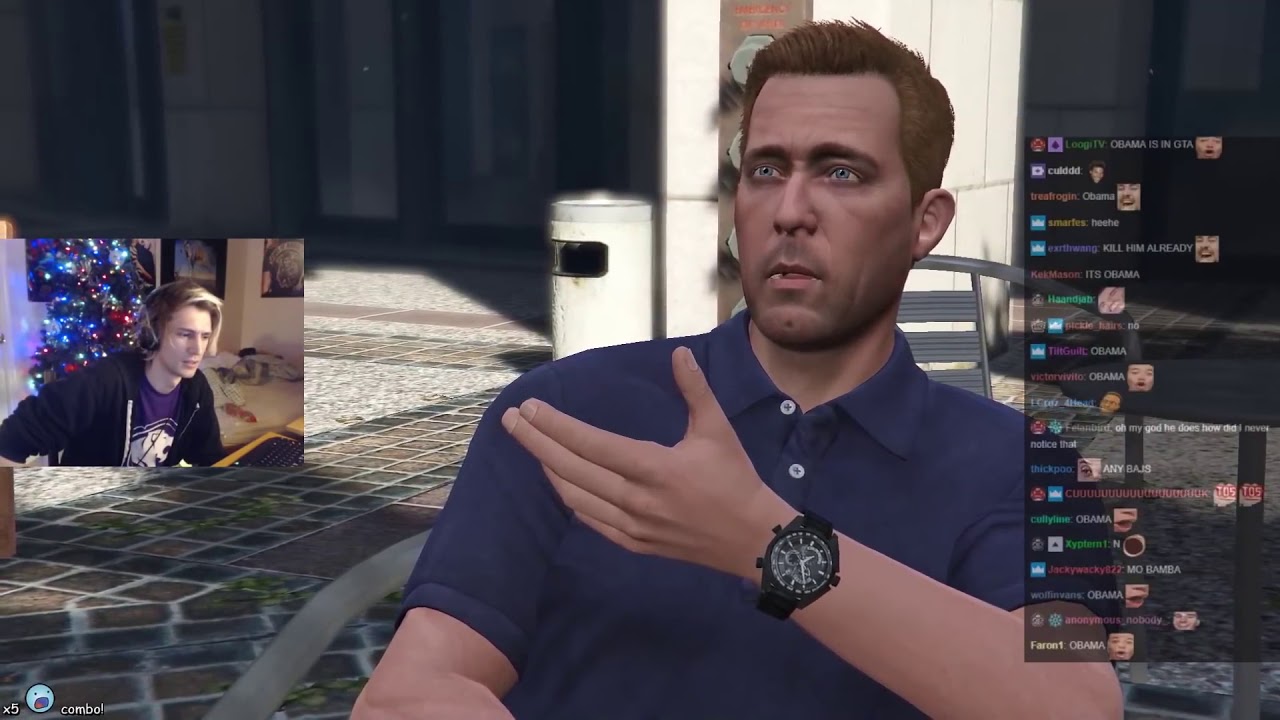 xQc Plays GTA V Full Playthrough w/Chat Part 5/17 (Reupload)