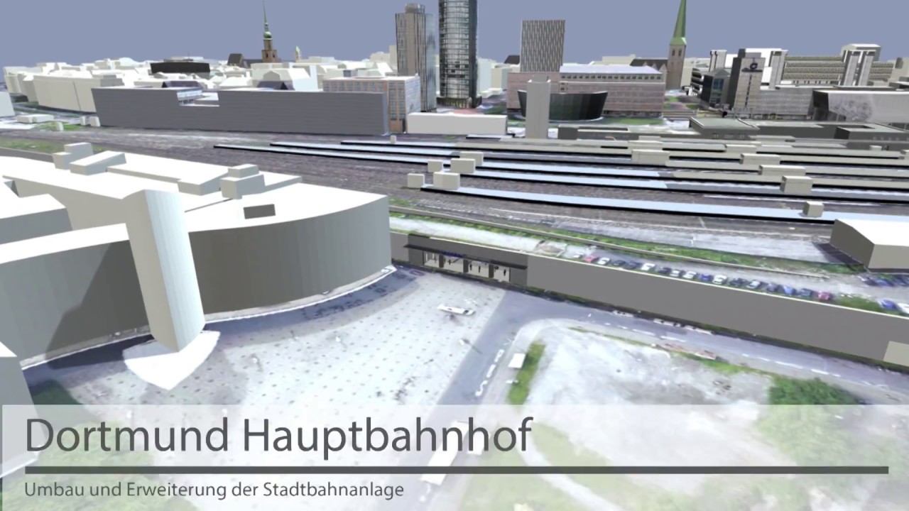 3D Stadtmodell Smart-City Dortmund