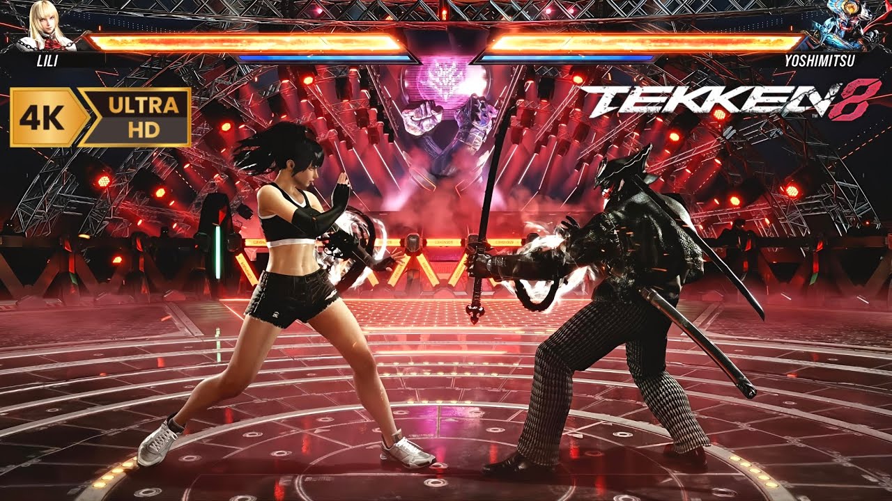 (PS5 PRO) Tekken 8 - LILI vs YOSHIMITSU | Offline Challenge | 4K UltraHD Gameplay 