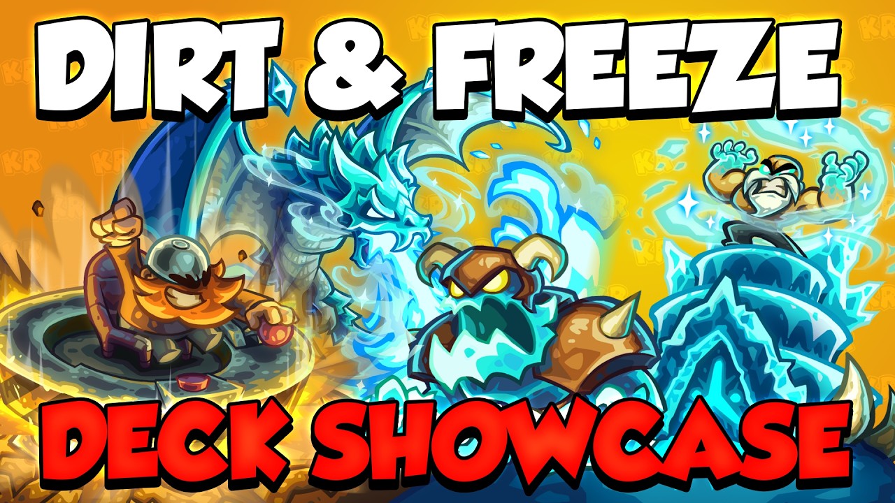 FREEZE & DIRT DECK | Kingdom Rush Battles DECK STRATEGY