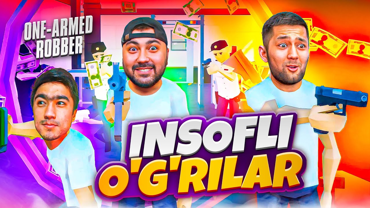 ONE-ARMED ROBBER / INSOFLI O'G'RILAR #1 / UZBEKCHA LETSPLAY