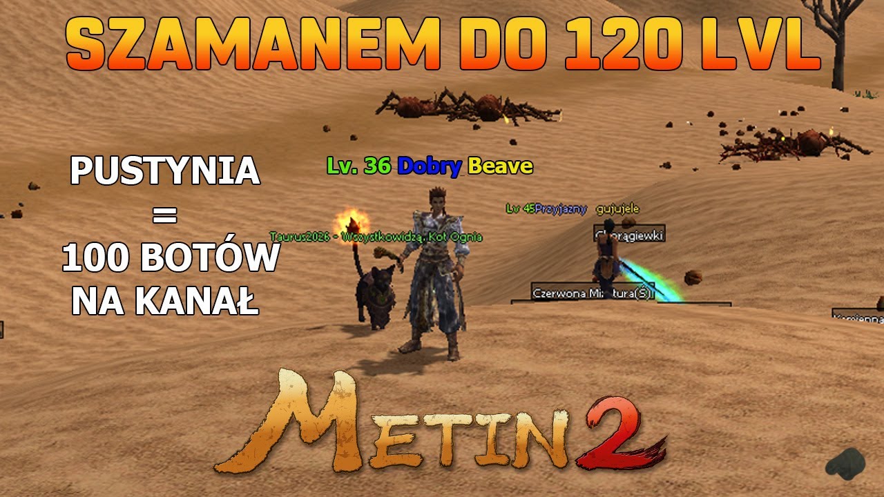 Metin2 POLSKA Szamanem do 120 lvl! #4