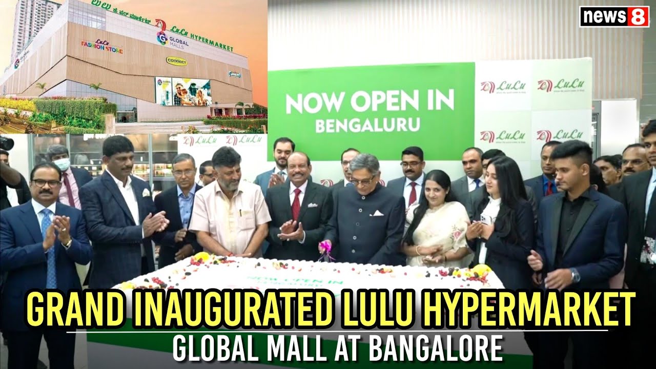 Lulu Hypermarket Global Mall at Bengaluru-Inaugurated by former Chief Minister Shri.S.M Krishna