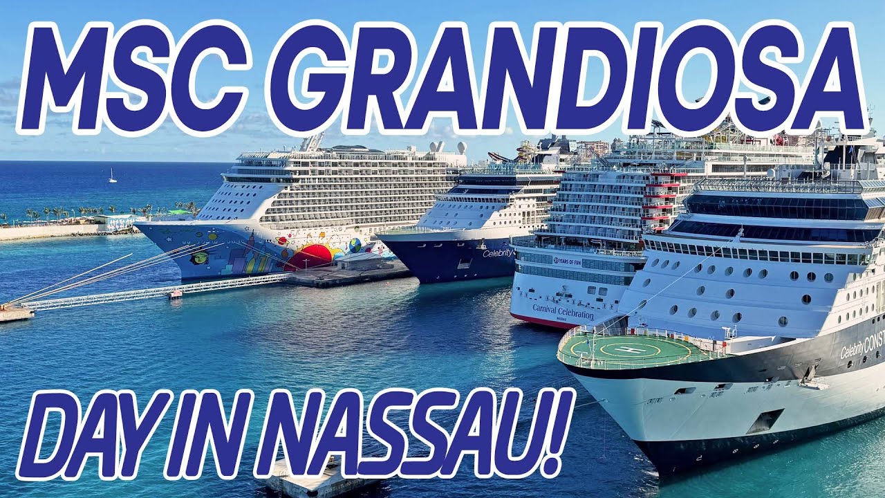 Spending the Day in Nassau! | MSC Grandiosa Vlogs | Ep 3