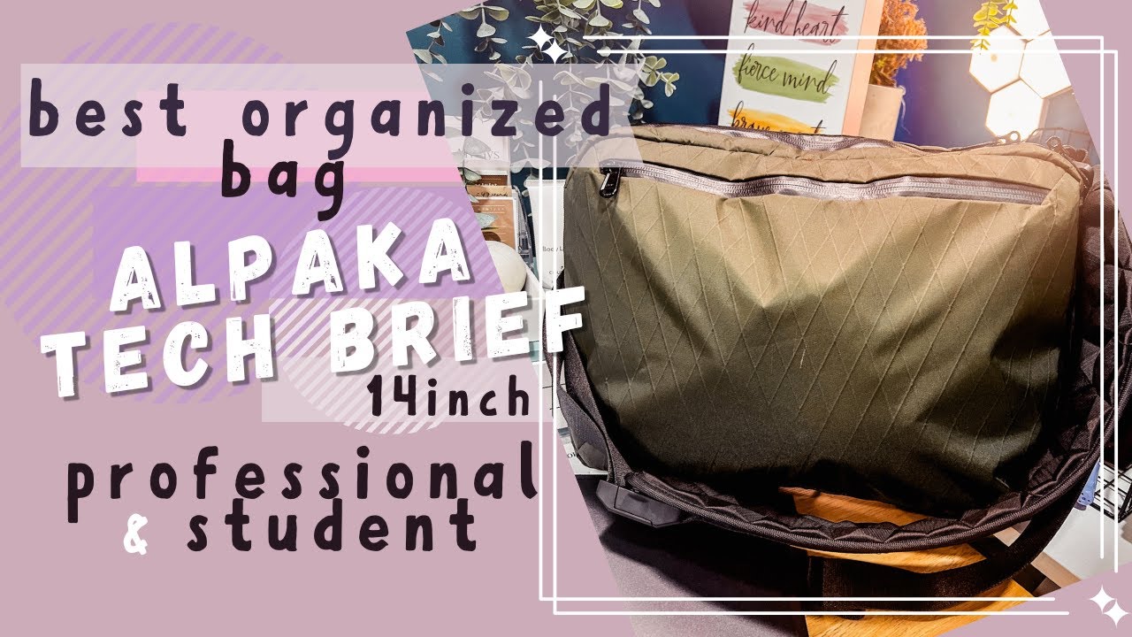 Review Of The Alpaka Tech Brief - The Best Bag For Professionals And Students