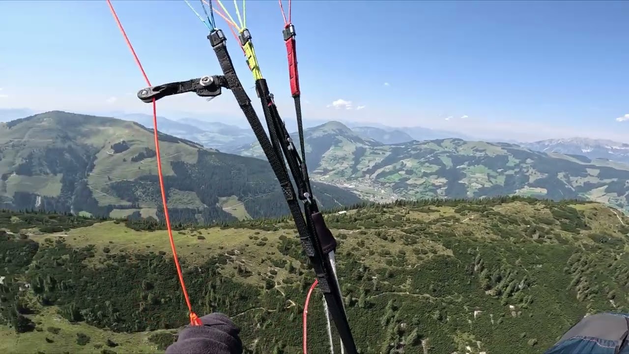 Gleitschirmflug Hohe Salve nach Kirchberg mit Umwegen S14E26