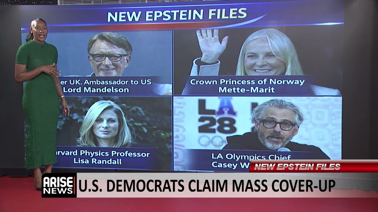 Newspaper Review & World Brief: U.S. Democrats Claim Mass Cover-Up in New Epstein Files 