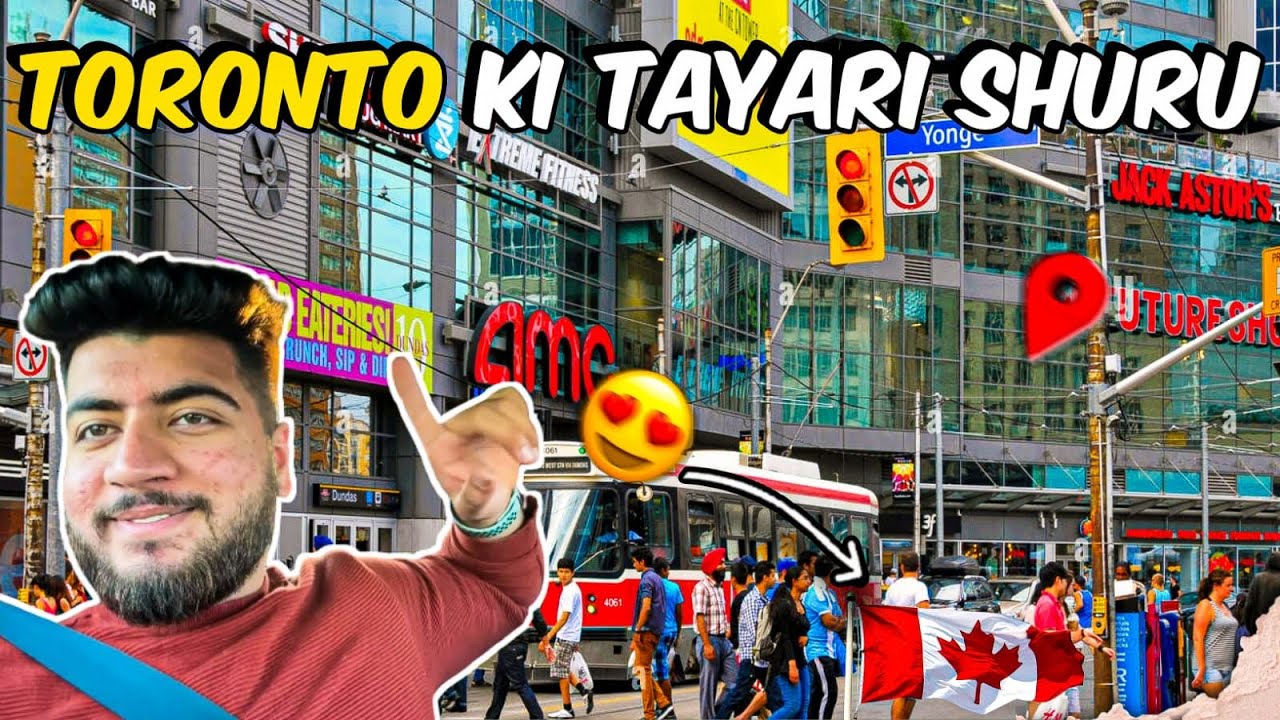 TORONTO 🇨🇦 KI TAIYARI SHURU!😍😂 #toronto #india #canada #piyushgera
