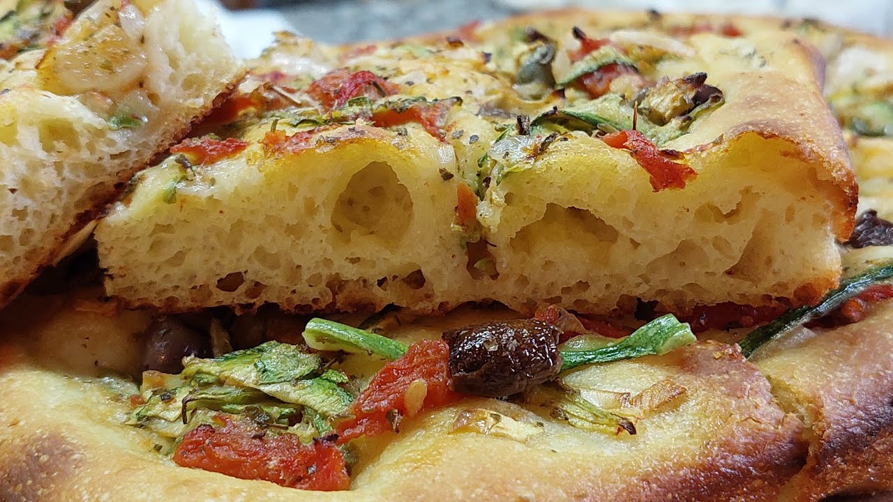 Focaccia di semola e patate lesse