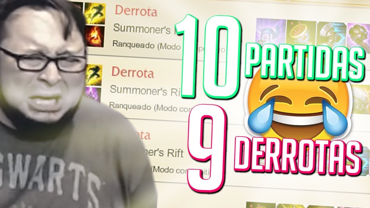 A CADA 10 PARTIDAS, 9 DERROTAS! 😂