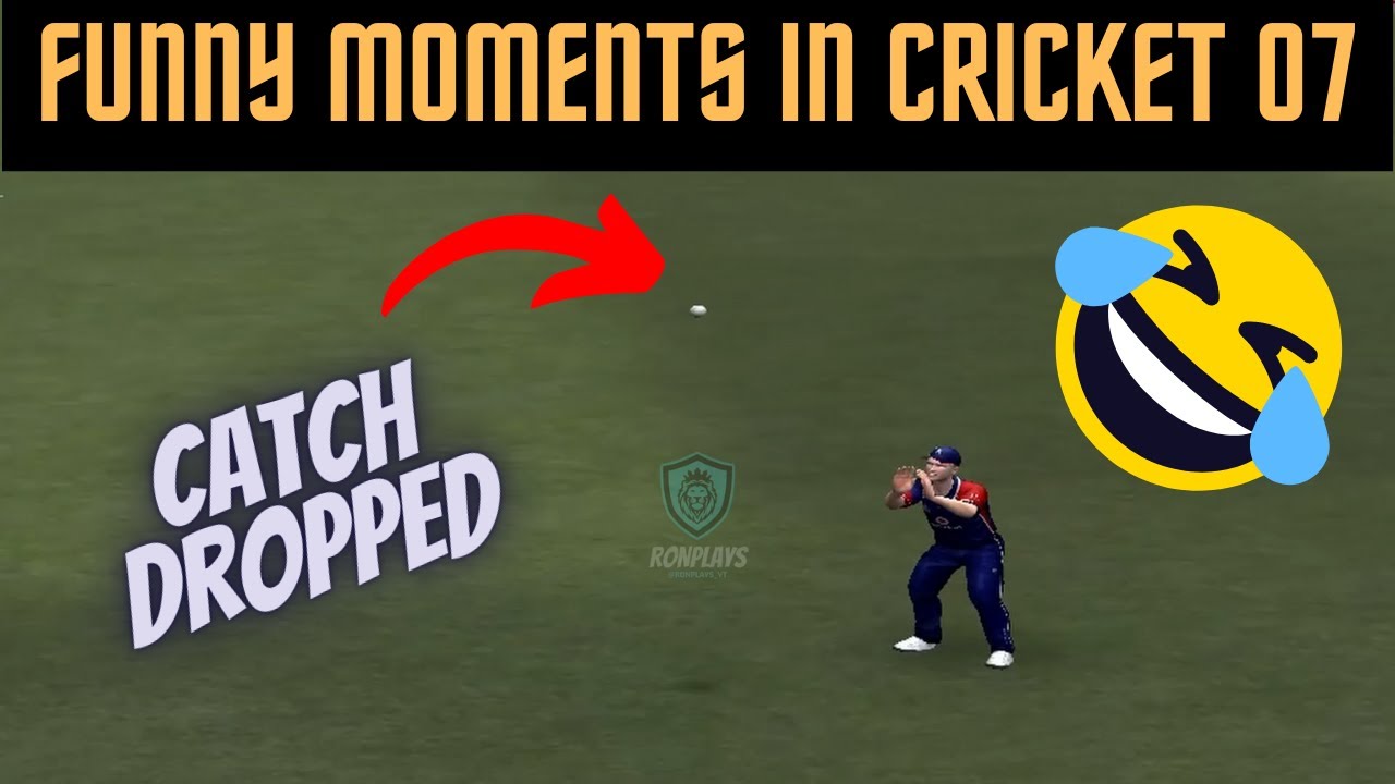 Funniest Moments In EA Sports Cricket 07 😂😂