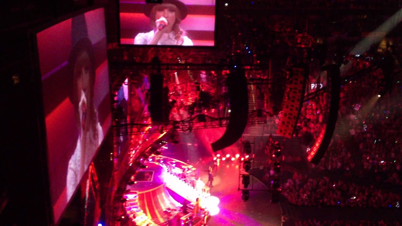 Taylor Swift- State of Grace - Opening Song - Red Tour  -Salt Lake City