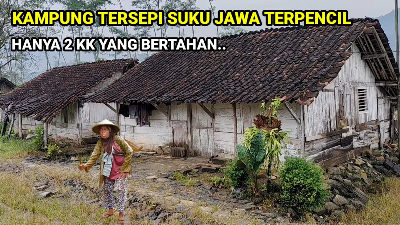 KAMPUNG TERPENCIL SUKU JAWA ASLI DI PEDALAMAN TEMANGGUNG JAWA TENGAH