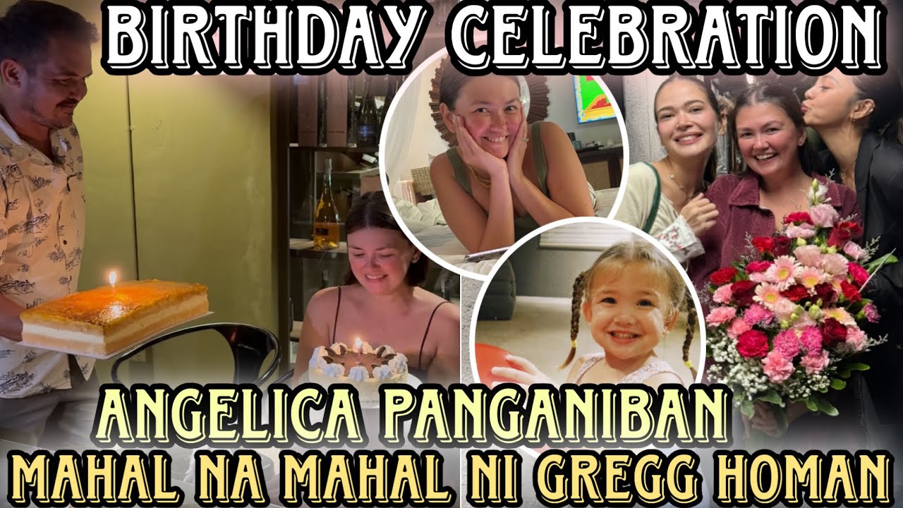Angelica Panganiban birthday celebration blessed for the gift of family Gregg Homan and Amila Sabine