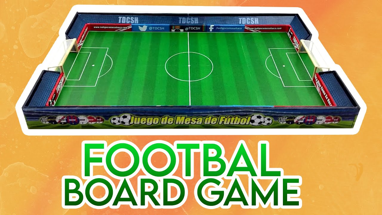 HOW to MAKE a FOOTBALL TABLE GAME ⚽ | Creative Minds