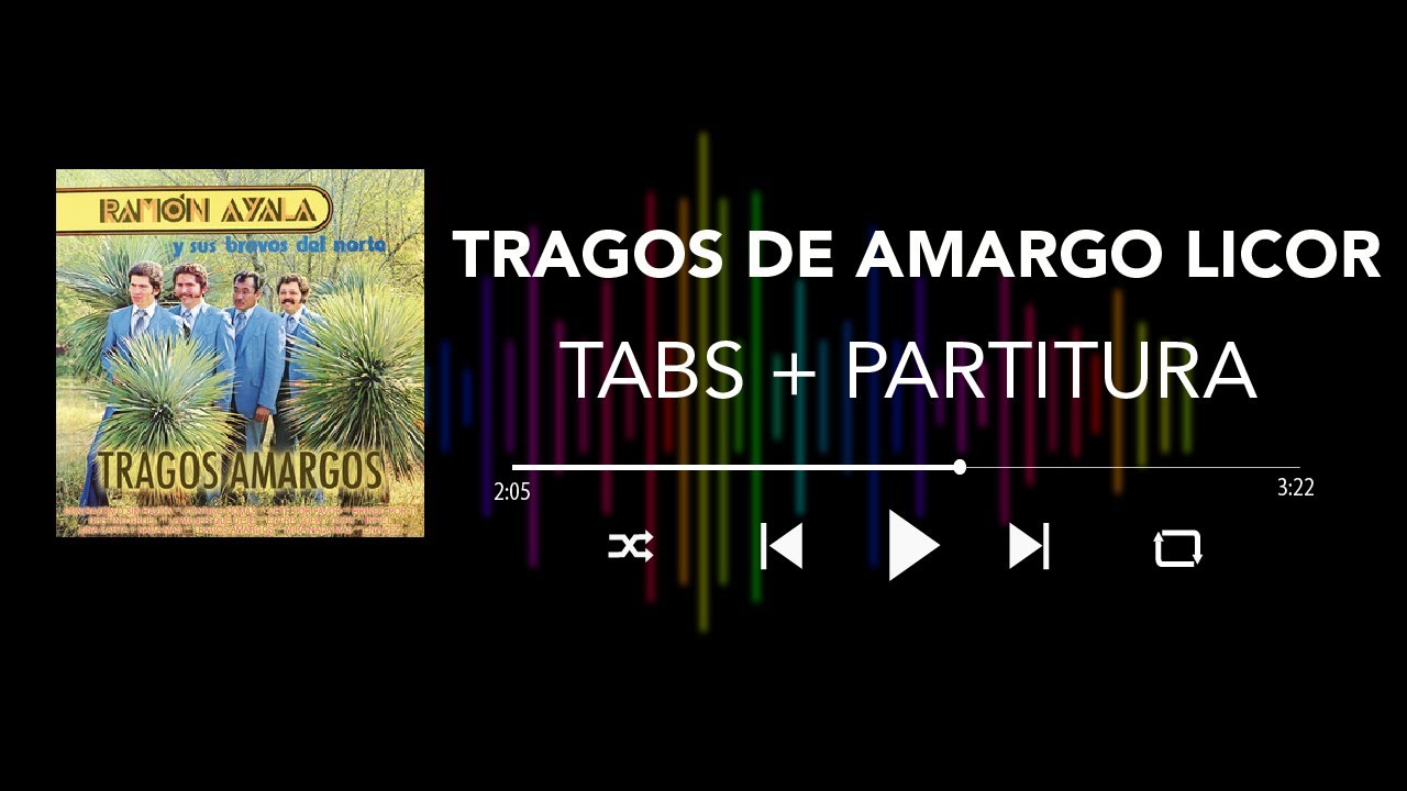 Ramón Ayala - Tragos de Amargo Licor (Bass Cover/ Tabs + Partitura + Acordes)