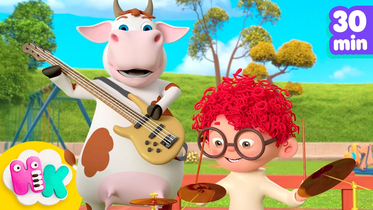Instrumentos Musicais para Crian&ccedil;as 🎷🎸 M&uacute;sicas para beb&ecirc;s | HeyKids em Portugu&ecirc;s