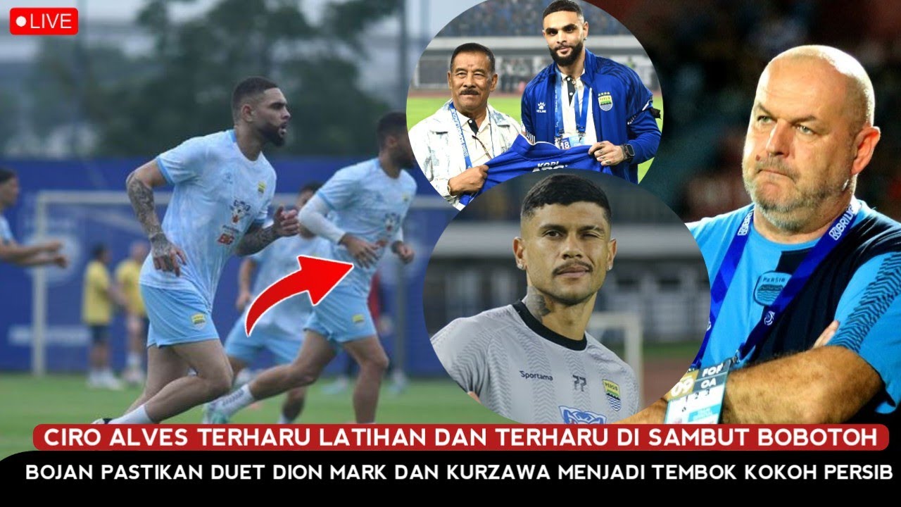 DI SAKSIKAN RIBUAN BOBOTOH❗️Ciro Alves Terharu Latihan di GBLA~Kurzawa dan Dion Fix Debut Persib