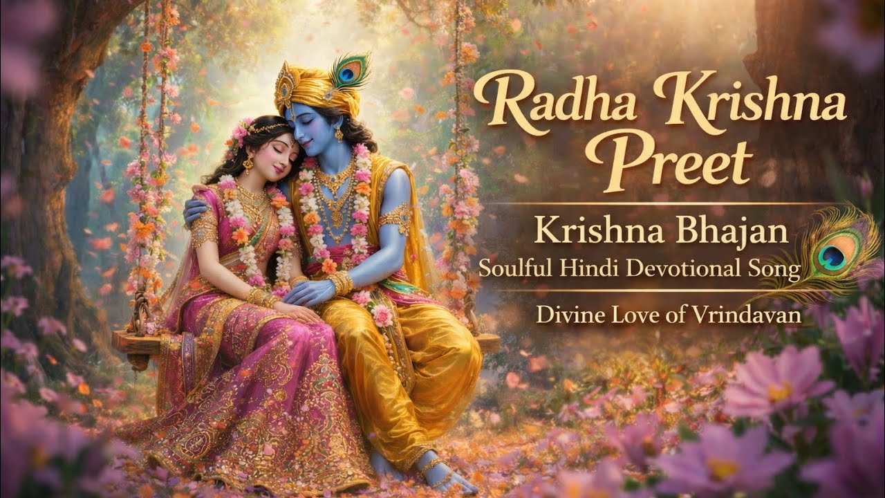 RadhaKrishna Preet | Krishna Bhajan |Devotional Song| Divine Love of Vrindavan | Hindu Healing Music