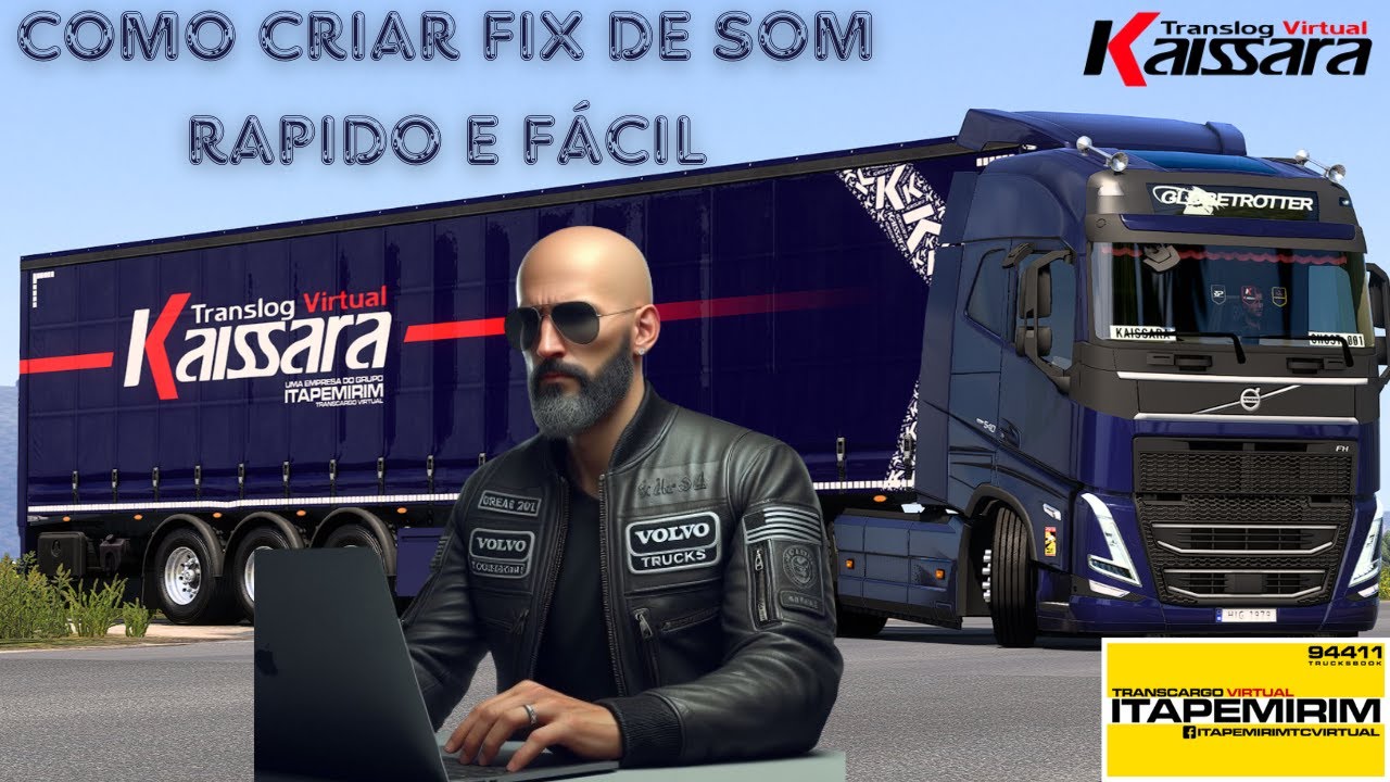 ETS2: CRIANDO DE MANEIRA SIMPLES UM FIX DE SOM PARA CAMINHOES ORIGINAIS DO JOGO OU MOD.