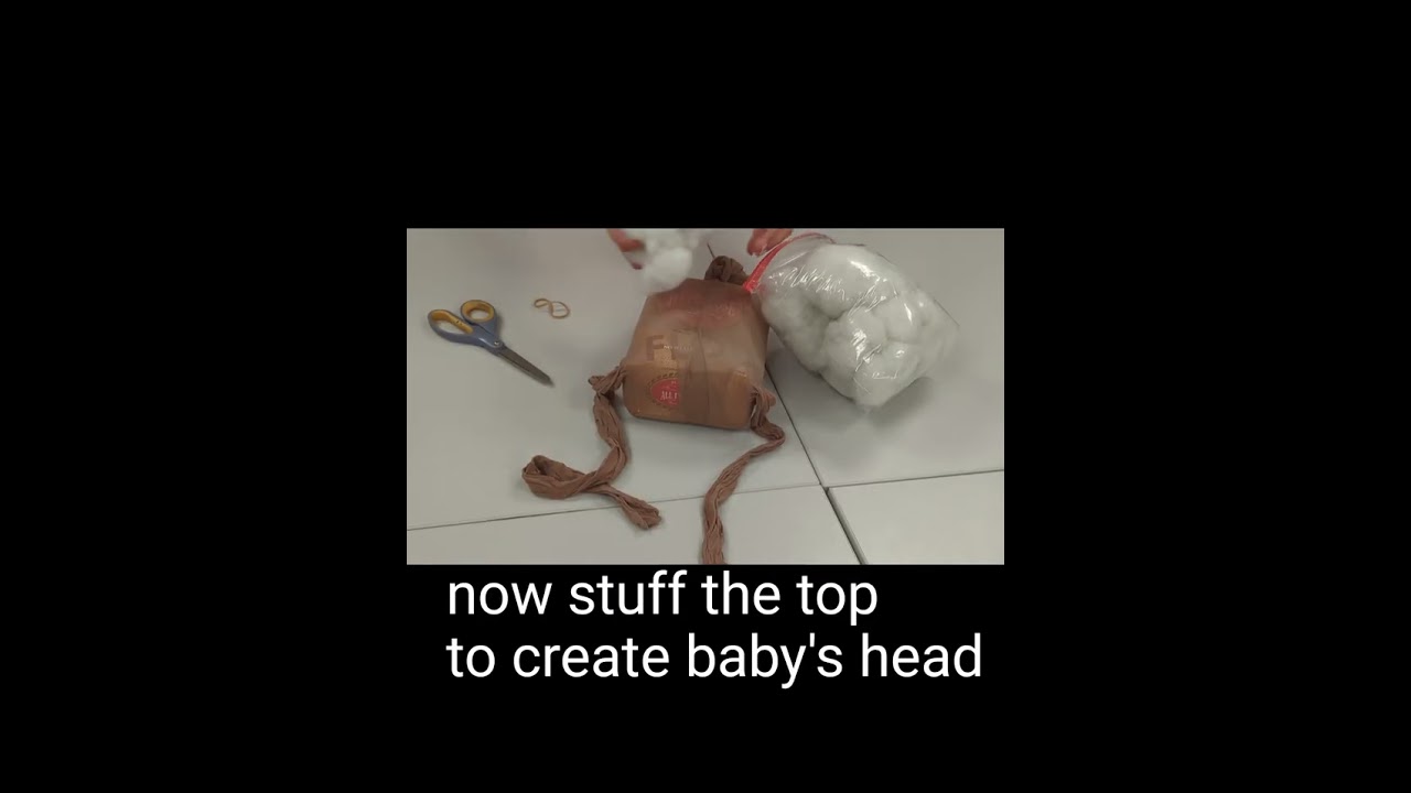 Build a flour or sugar sack baby