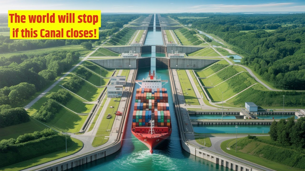 Panama Canal - How does this lock system tow such massive ships?