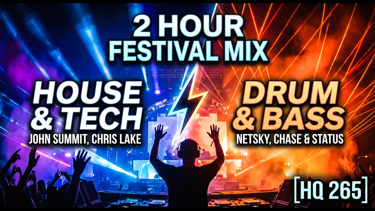 John Summit, Chris Lake & Netsky | 2 Hour Festival Mix | HQ 265