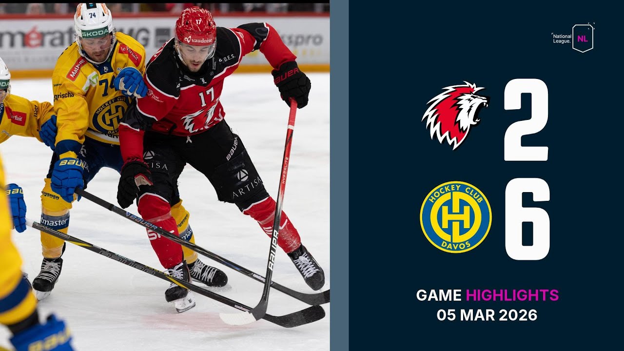 Lausanne HC vs HC Davos