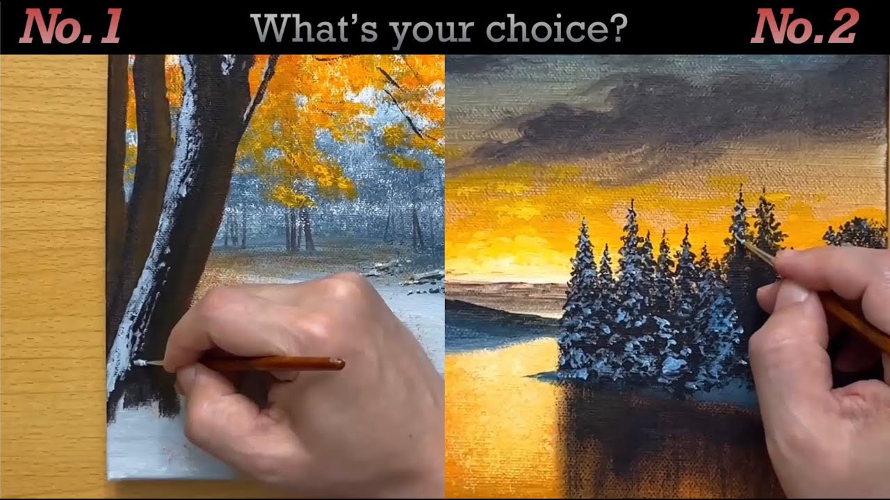 Acrylic Painting - What's Your Choice?