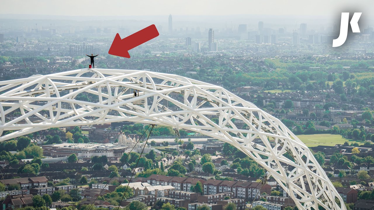 Они позволили мне подняться на арку Уэмбли 😲