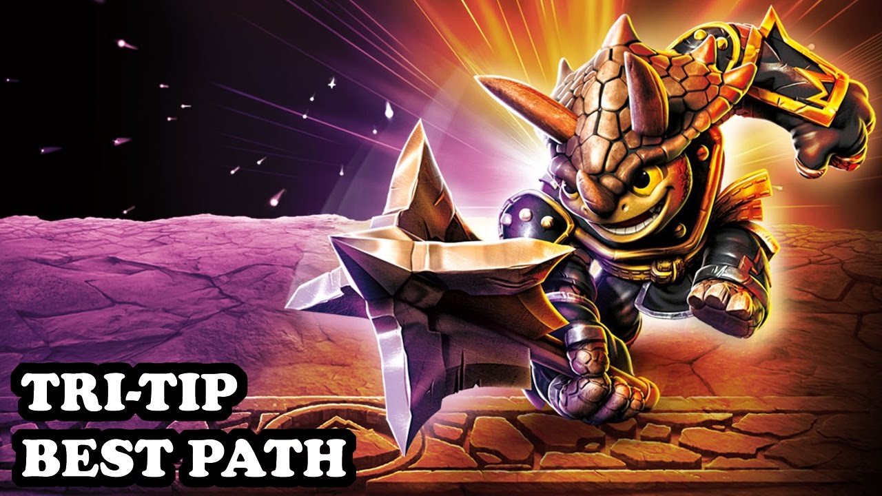 Skylanders Imaginators - Tri-Tip - Paleolithic Pounder Path - BEST PATH - GAMEPLAY