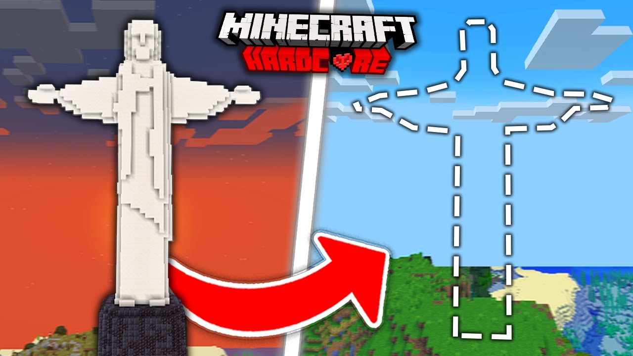 I Built Christ The Redeemer in Hardcore Minecraft... [#19]