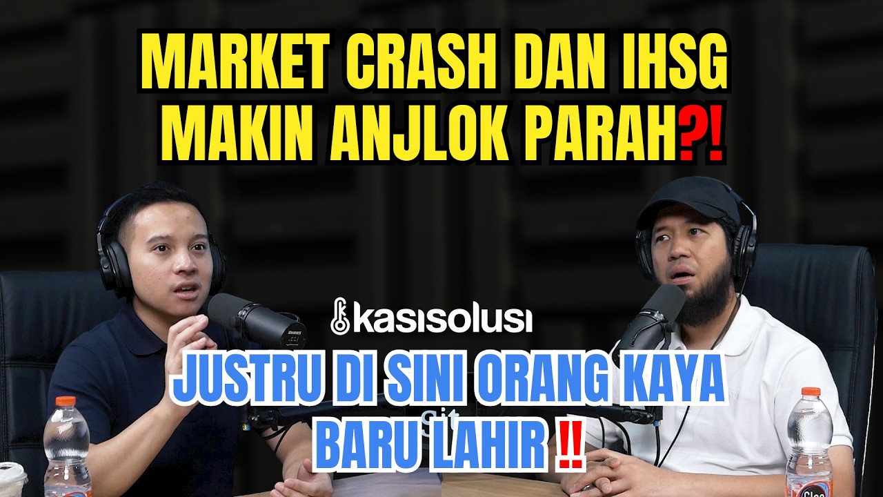 IHSG Anjlok Parah, Market Crash? Emir Parengkuan Bahas Peluang Saham di Tengah Kepanikan