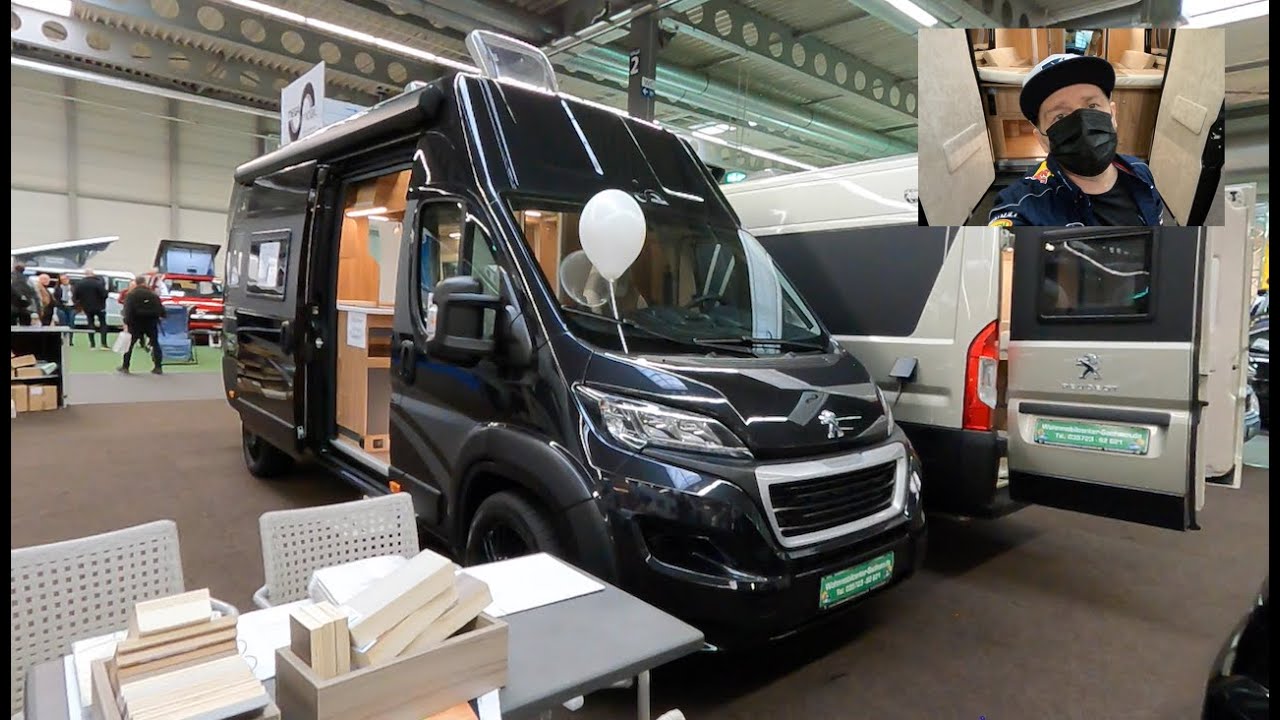 Mega Mobil Mega Lounge 640 RV Camper Van Campmoment Womodeal Peugeot walkaround and interior V0314