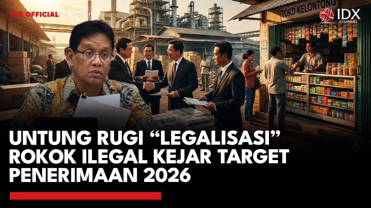 Untung Rugi “Legalisasi” Rokok Ilegal Kejar Target Penerimaan 2026 | MARKET REVIEW