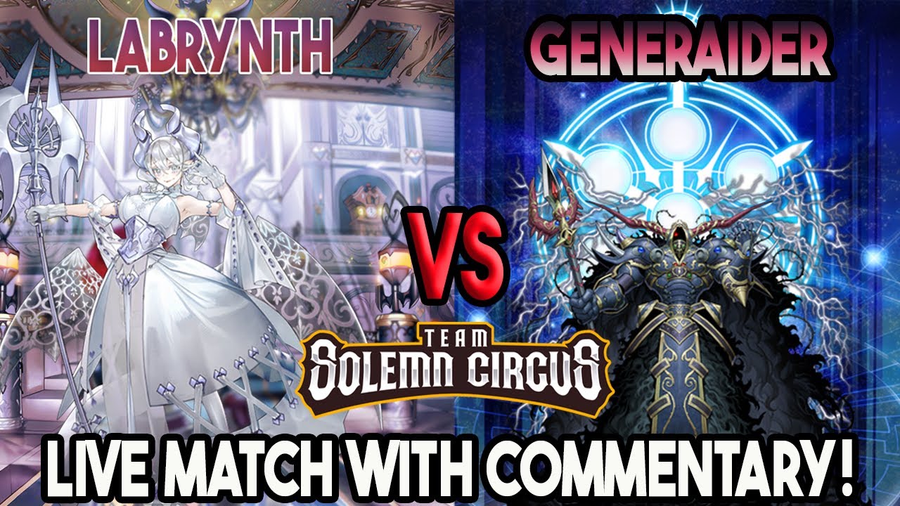 Labrynth Vs Generaider Runick : Yu-Gi-Oh! Locals Feature Match | Live Duel