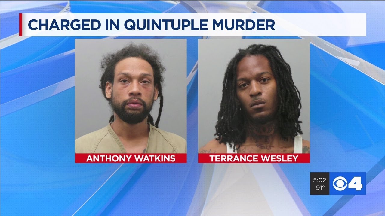 Two men charged in North County quintuple murder
