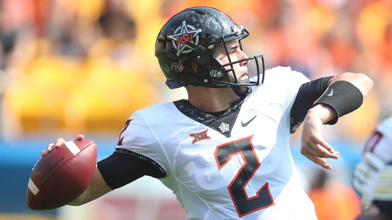 Mason Rudolph Insane 69-yard TD Pass to Marcell Ateman vs. Pitt