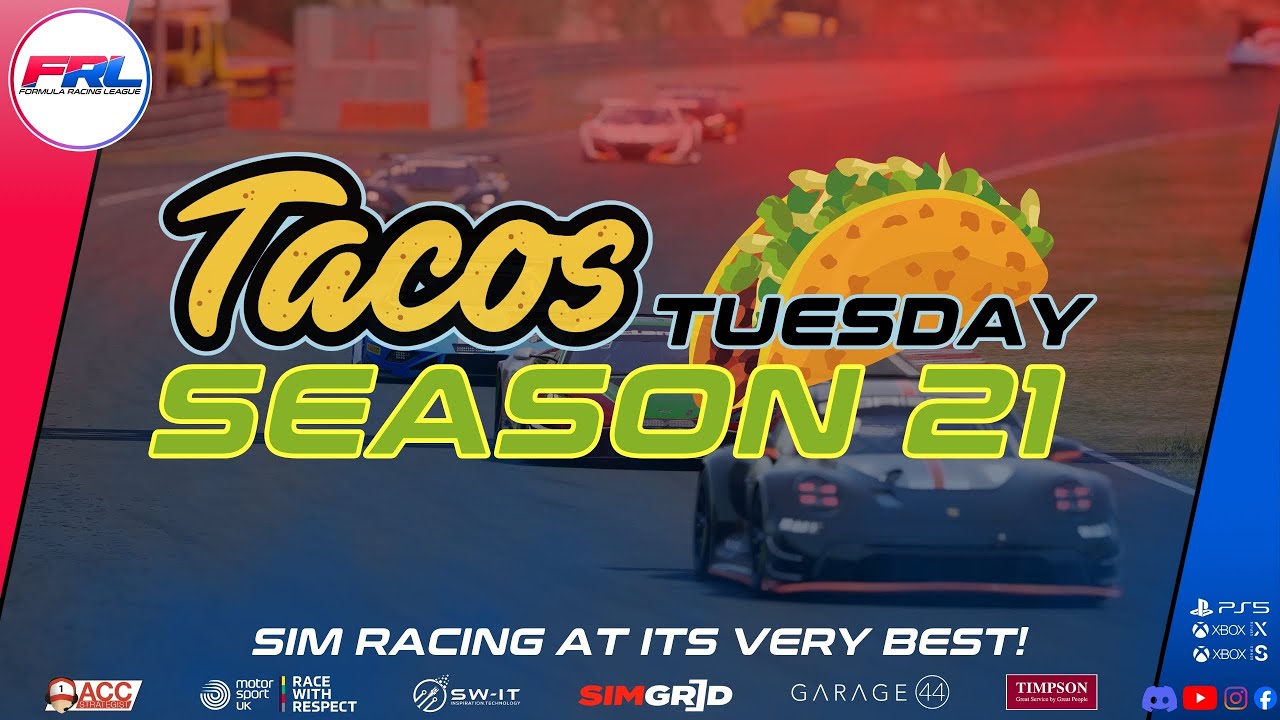FRL ACC · TACO TUESDAY · Season 21 · Round 1 · Kyalami