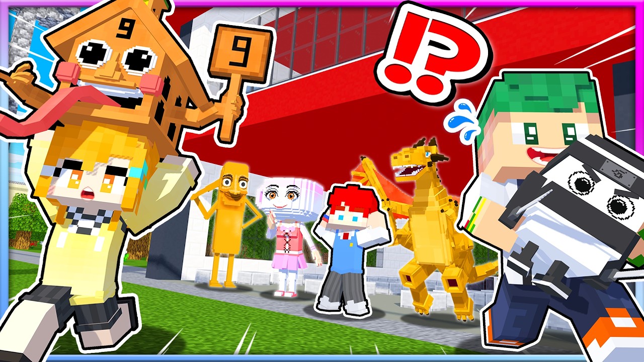 ロブロックスの『ブレインロットを盗む』世界を完全再現したマインクラフト！友達のAIモンスターを盗めｗｗｗ💨【まいくら・Minecraft】よろずや🍭