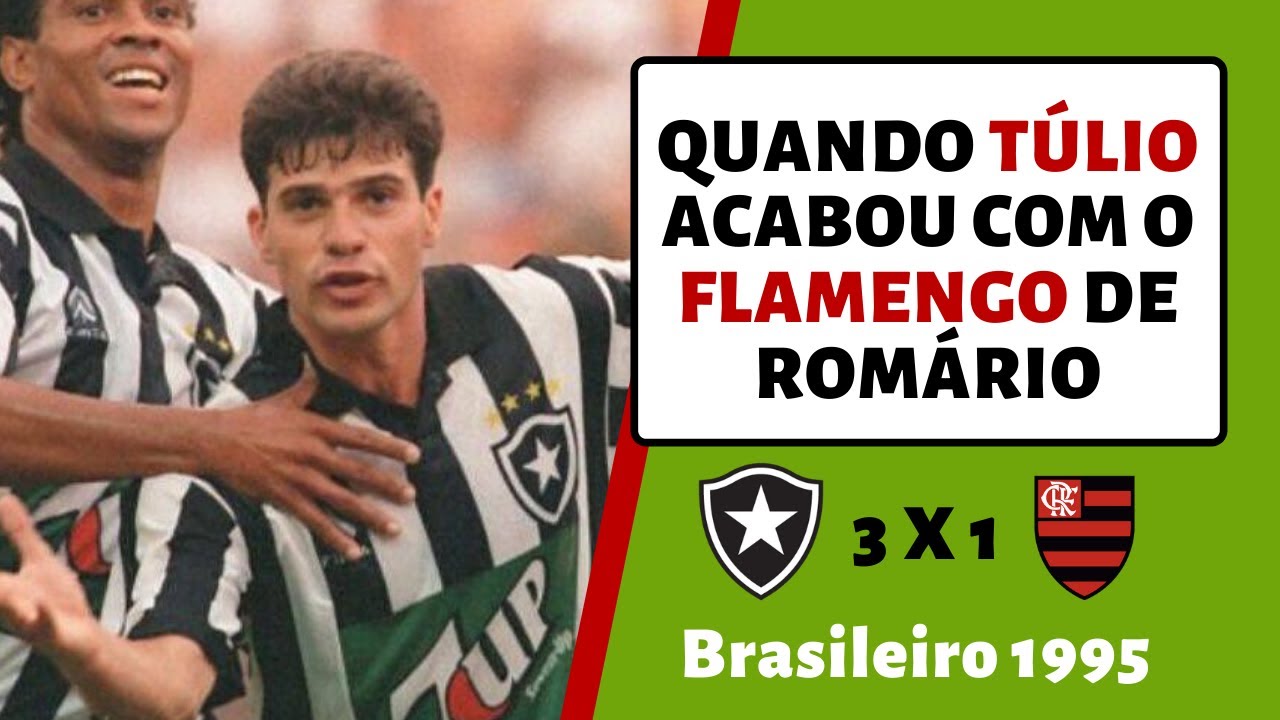 Nesse dia Túlio Maravilha humilhou o Flamengo de Romário!
