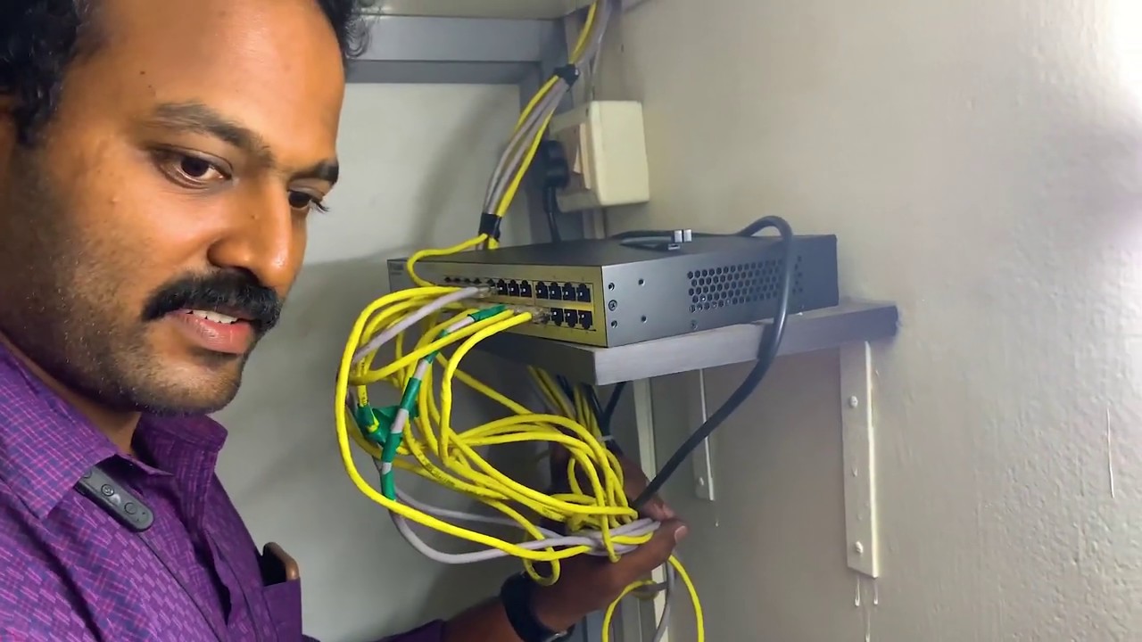 D-Link 24 port Networking Switch Unboxing and installation