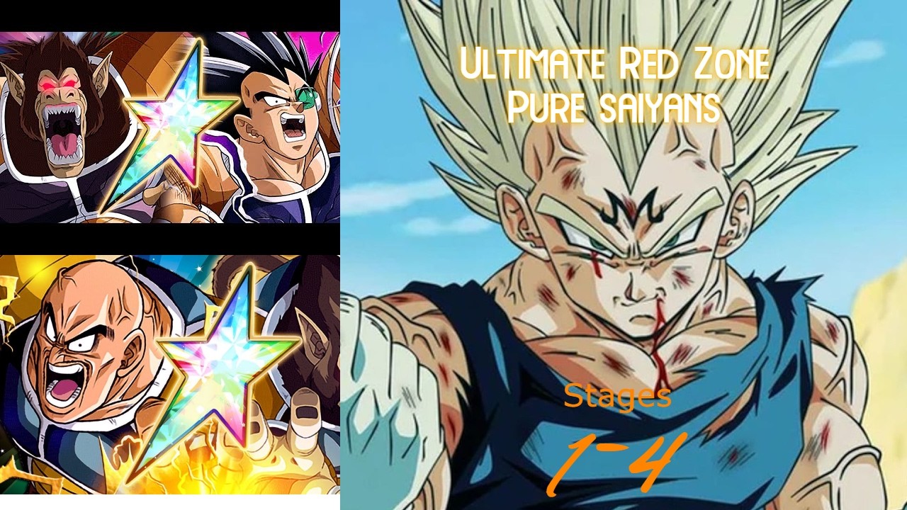 Ultimate Red Zone: Pure Saiyans Edition Stages 1–4 🔥 Calm Starts, Rising Heat