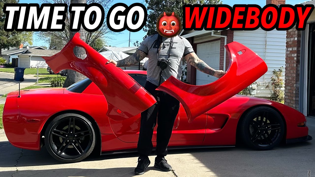 Installing Widebody Fenders On My C5 FRC … I Hope I Don’t Regret This Decision…