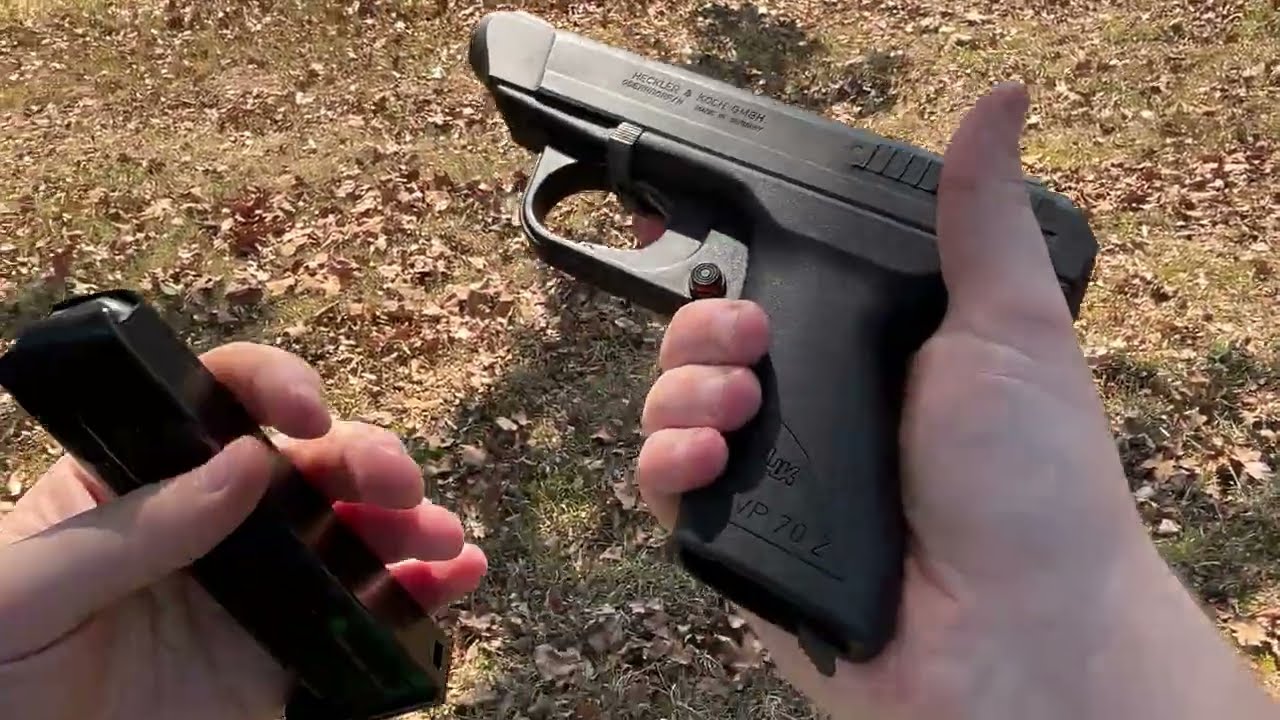 H&K VP70Z POV firing
