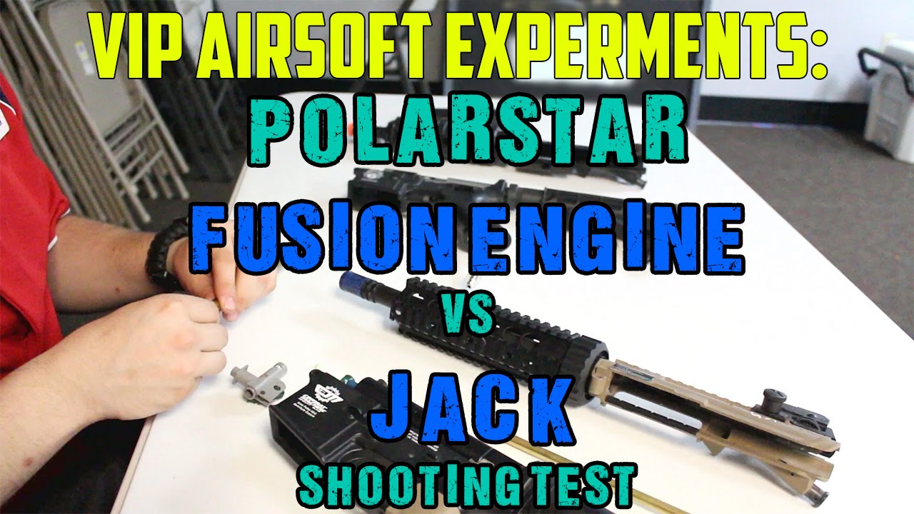 PolarStar Fusion Engine vs Jack Shooting Test - VIP Airsoft Experiments