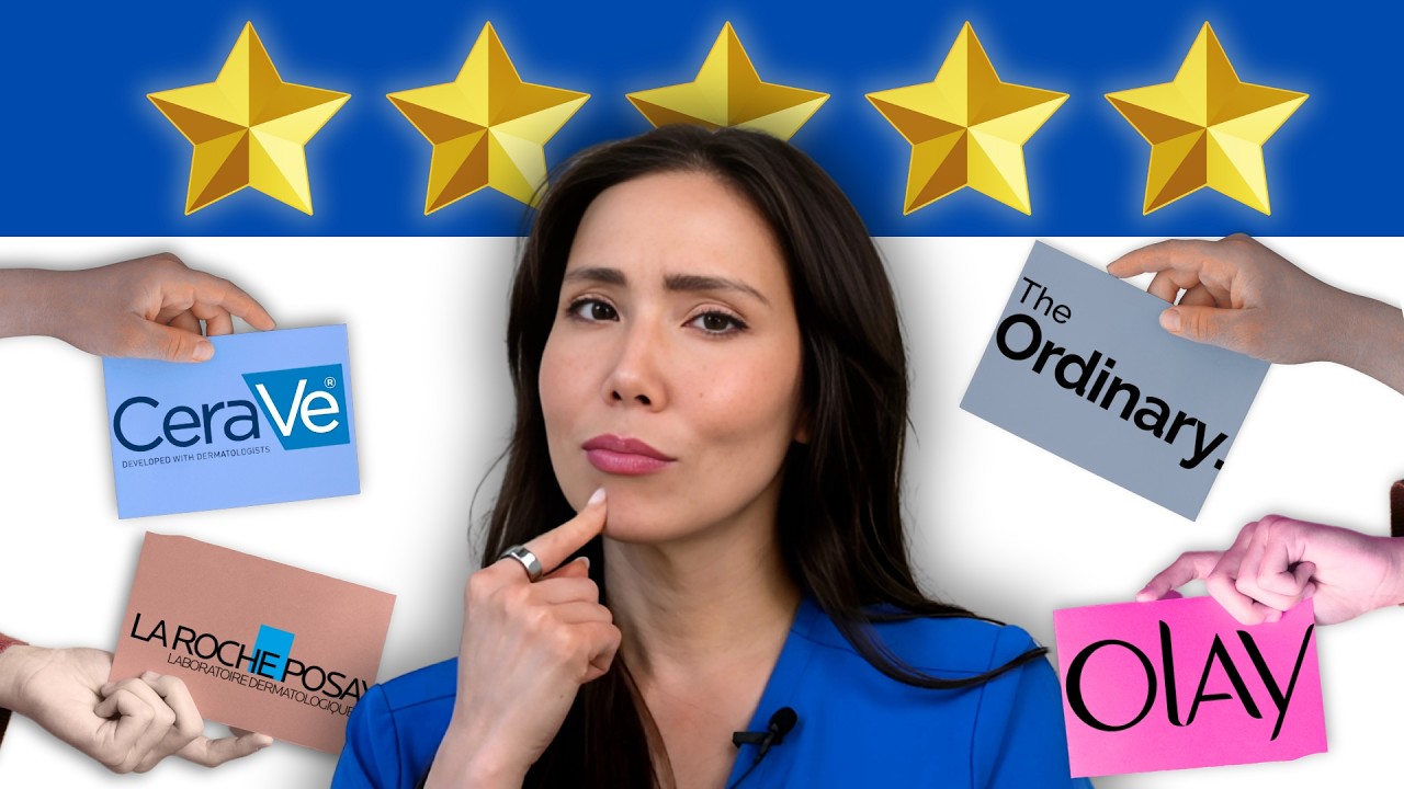 Dermatologist Ranks Popular Skincare Brands (Some Might Shock You!) | part 1