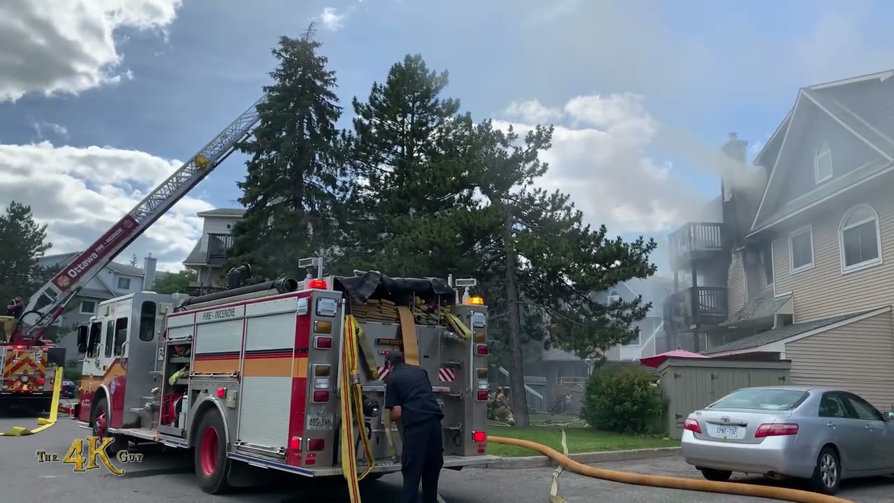 Ottawa: Occupied dwelling fire Tanguay Court sector of Kanata 7-7-2022